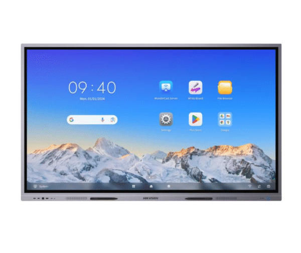 86‑inch Hikvision 4K interactive flat‑panel display